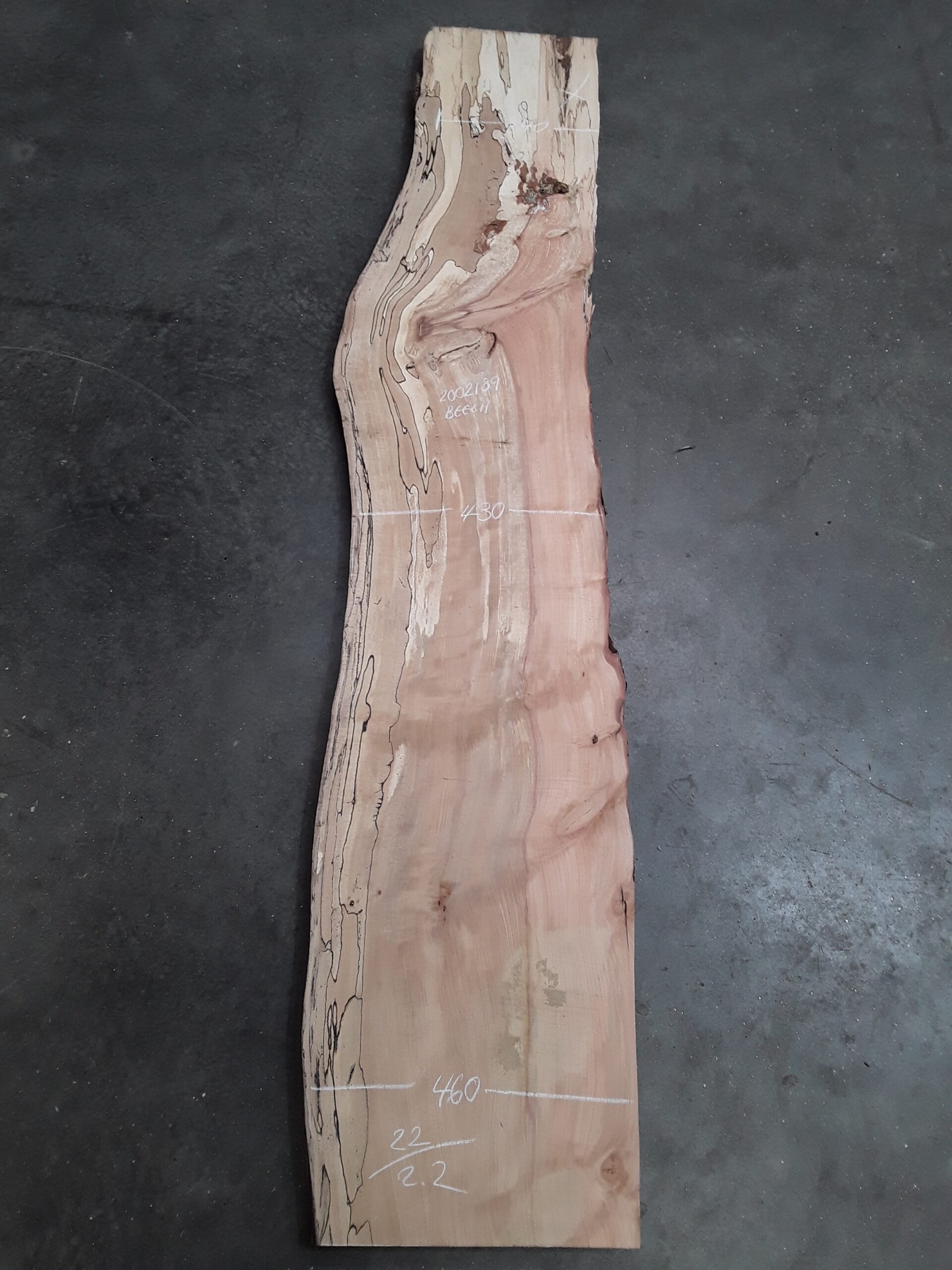 Beech - 22 mm x 400 mm x 2.2 m