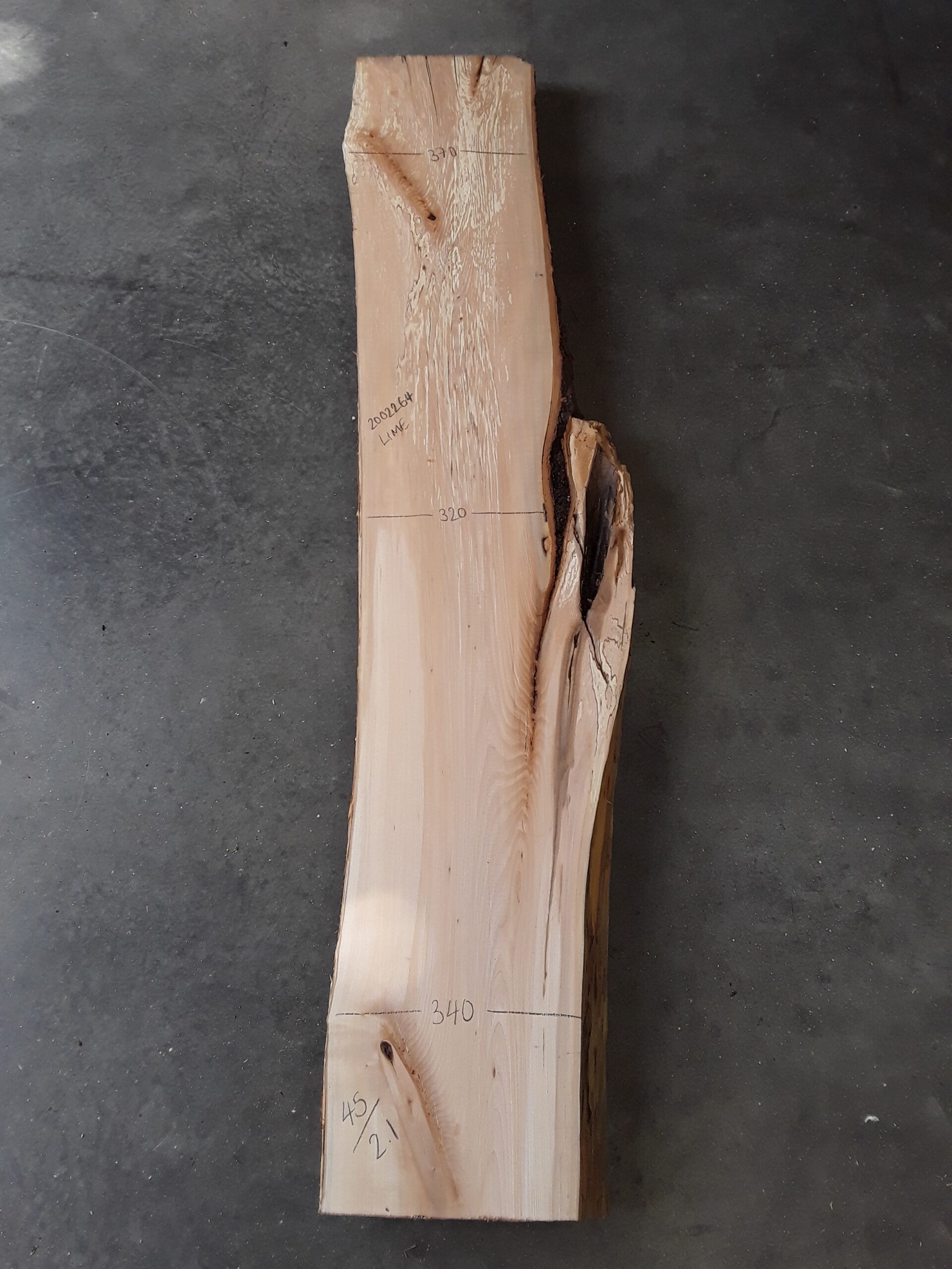 Lime - 45 mm x 340 mm x 2.1 m