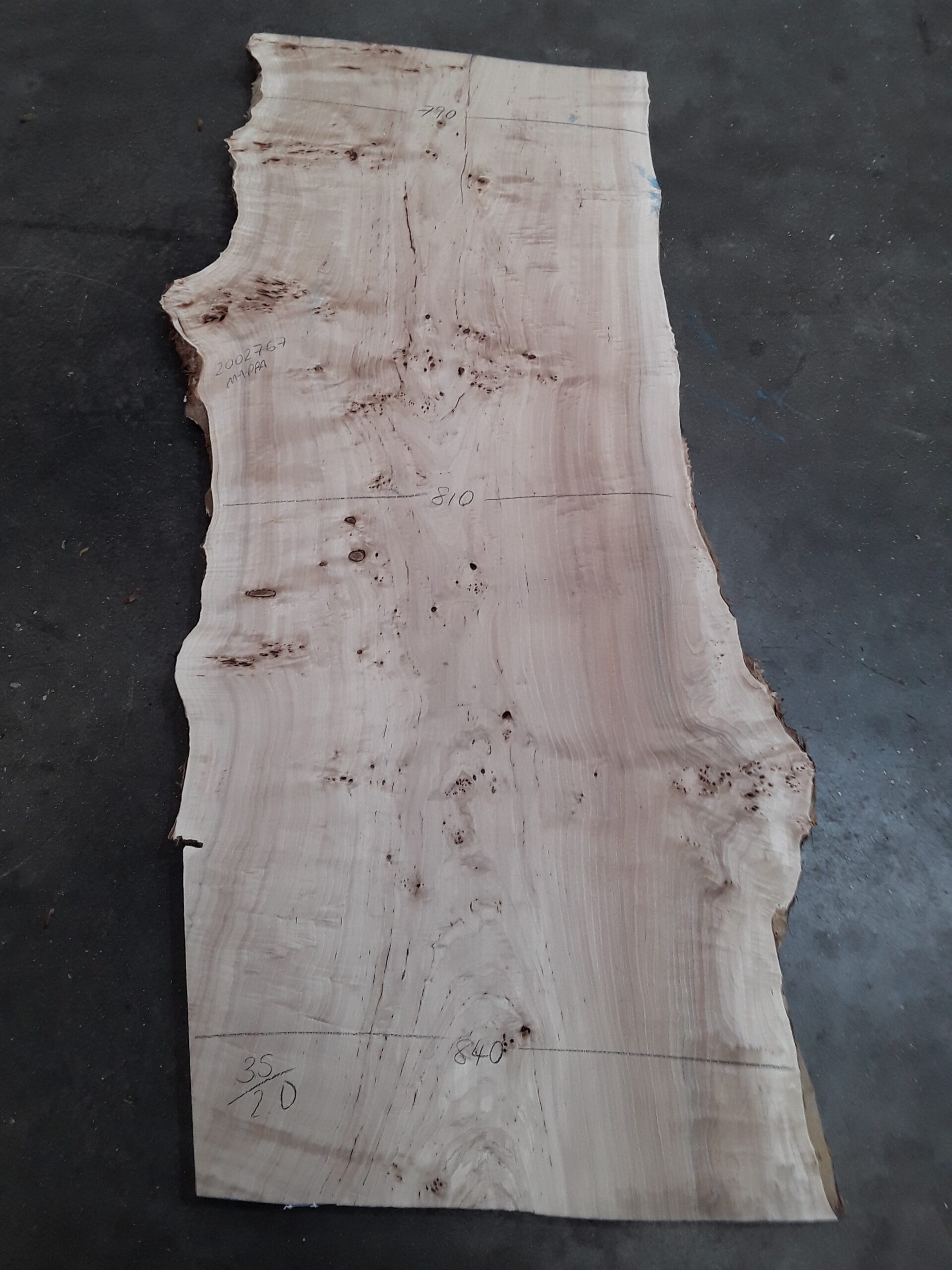 Poplar - 35 mm x 810 mm x 2 m
